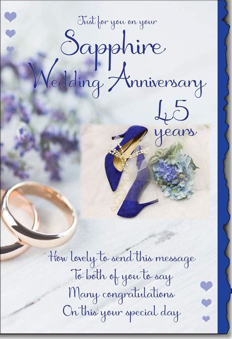 sapphire 5 year anniversary meaning